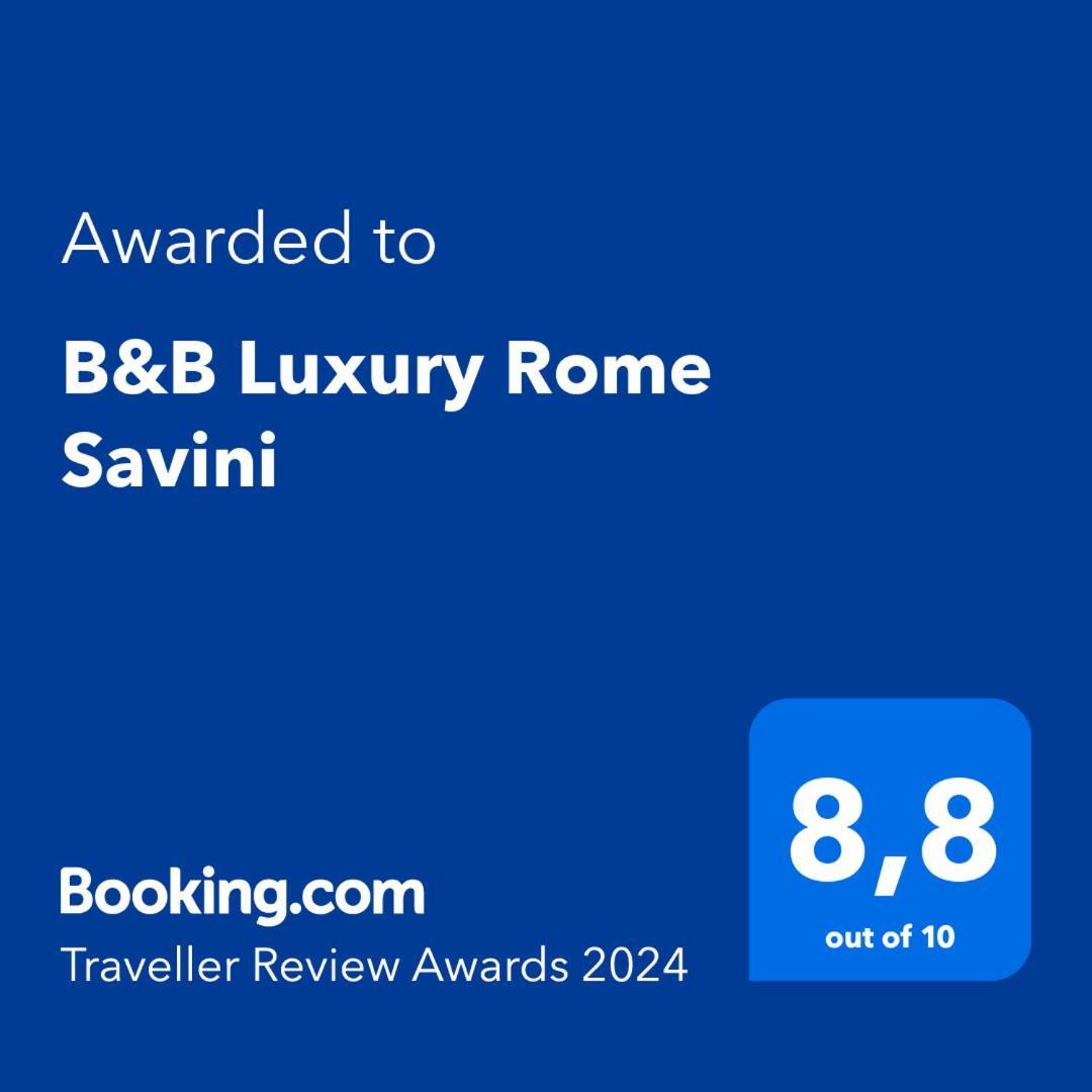 Luxury Rome Savini Guest House Екстериор снимка